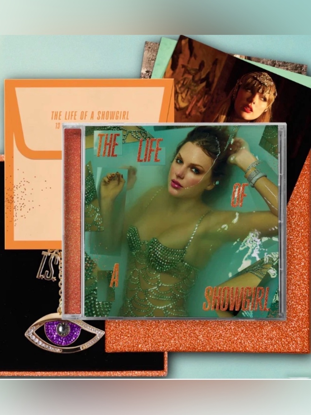 TAYLOR SWIFT Life of a Showgirl Sweat, Vanilla Perfume Deluxe CD Box Set